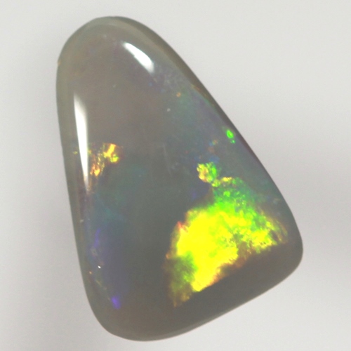 SOLID SEMI BLACK OPAL Bright flashes of fire